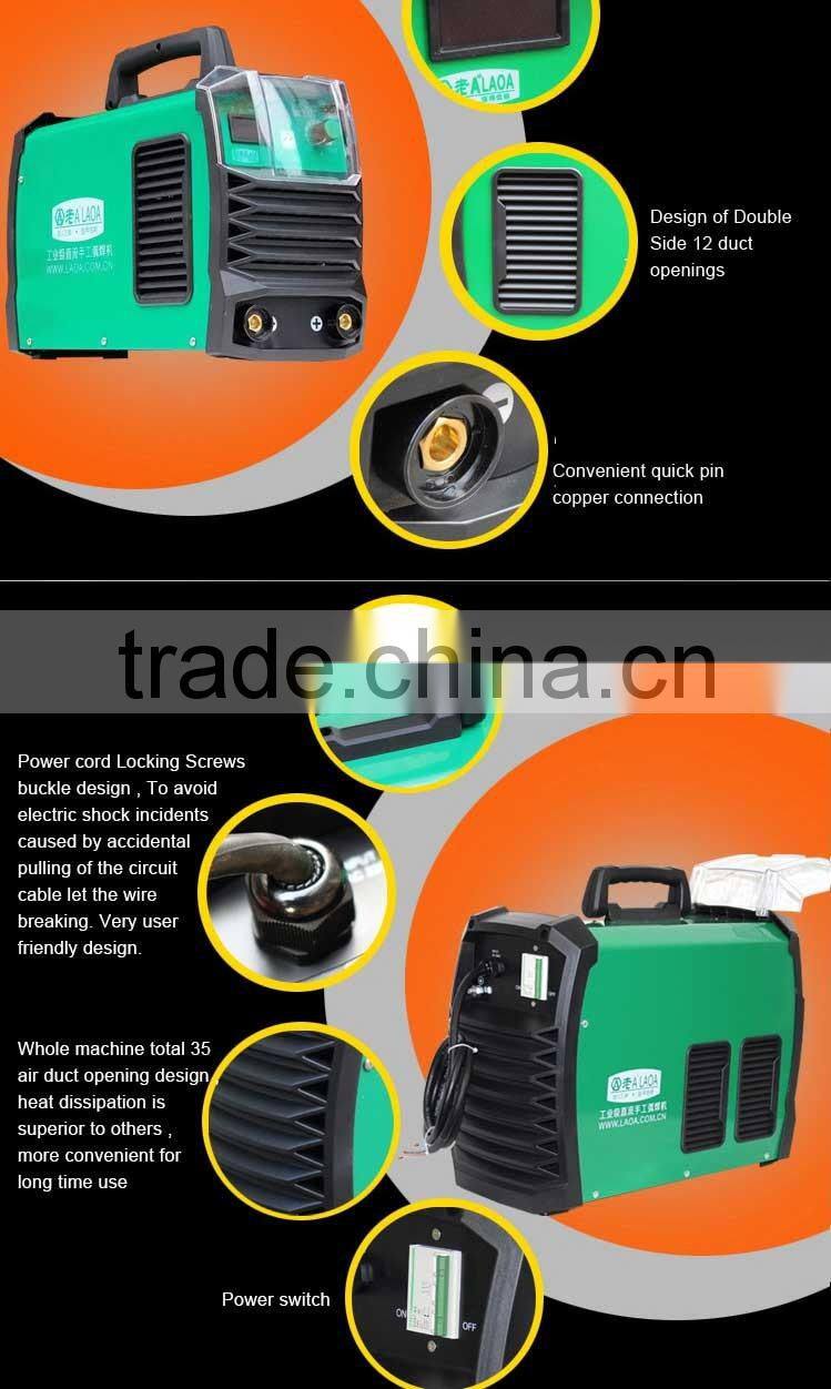 LAOA Industrial Grade Copper Core Contravariant DC Portable Electric Welding Machine Householding Welder ZX7-250