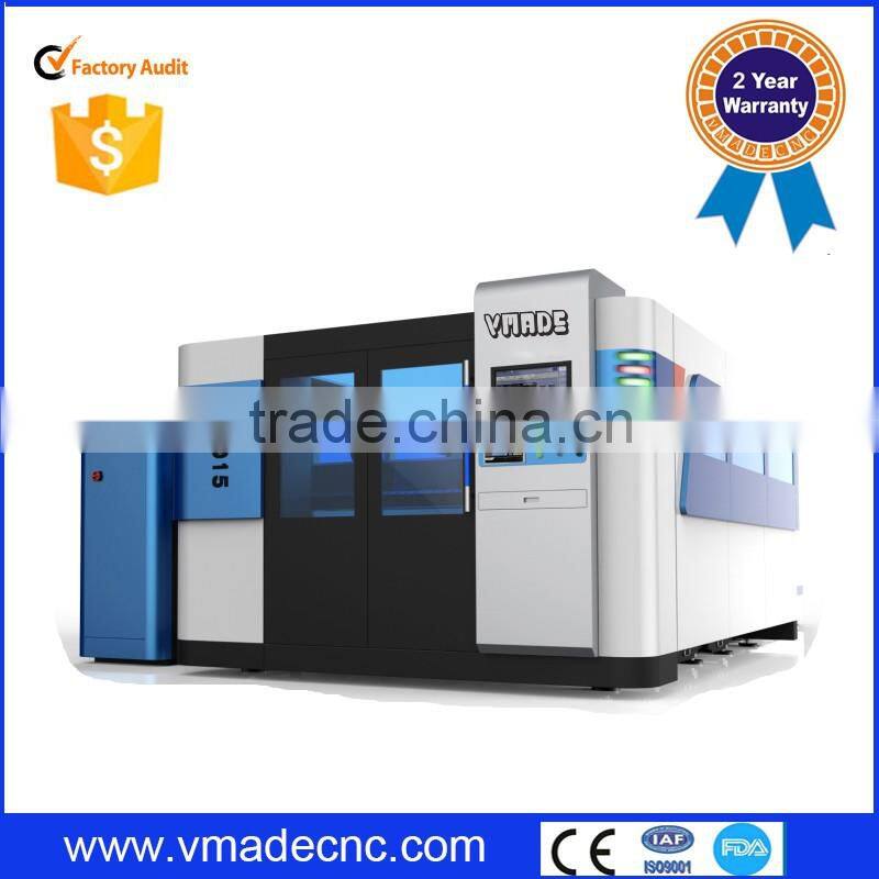 300W 500W 800W Fiber Laser Cutting Machine for SS,MS,CS Sheet Metal