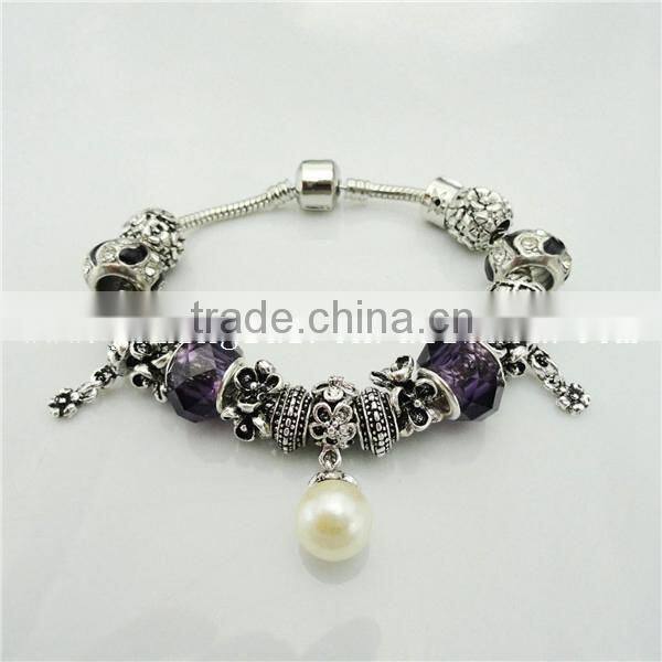 custom personalized silicone bracelet jewelry ,pearl silver bracelet jewelry ,exquisite bracelet jewelry