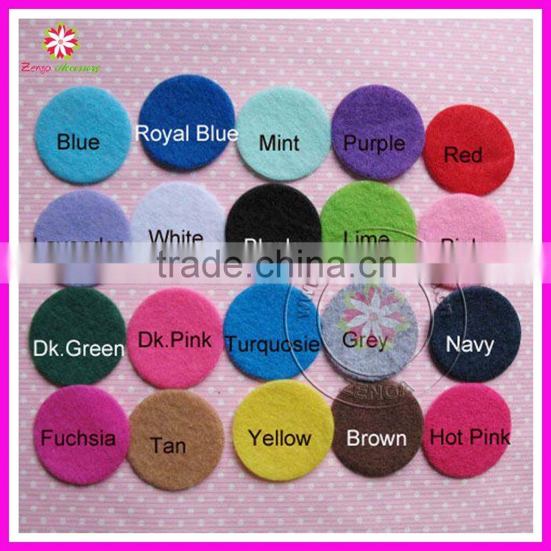 Felt circles, felt circle appliques, different sizes and colors available, OEM