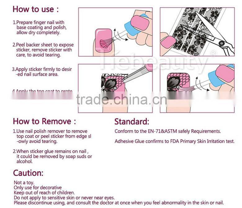 Nail Stencil Guide Vinyl Decal Sticker Sticker Hollow Tip Guides nail art stickers