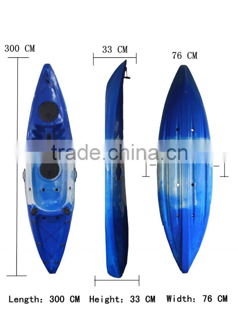 Professional Sit On Top Kayak plastic Fishing Boat