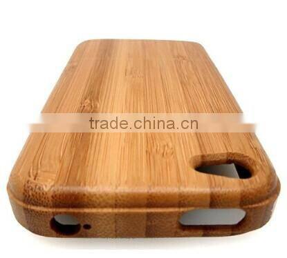 Bamboo natural color phone case for iphone 4/4s
