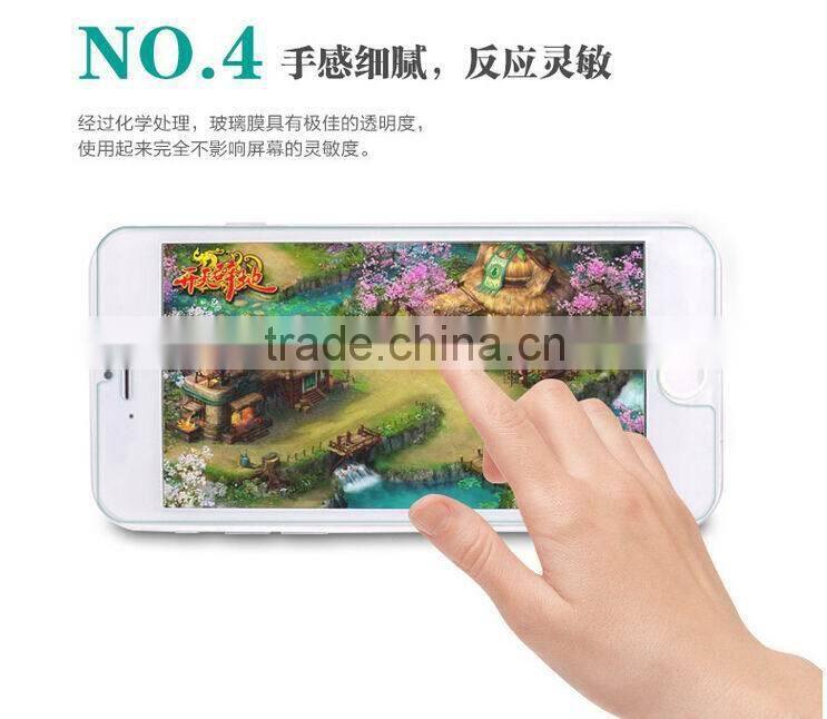 High Definition tempered glass screen protector for iPhone 6s Mobile Phone Case 2016 new products China supplier