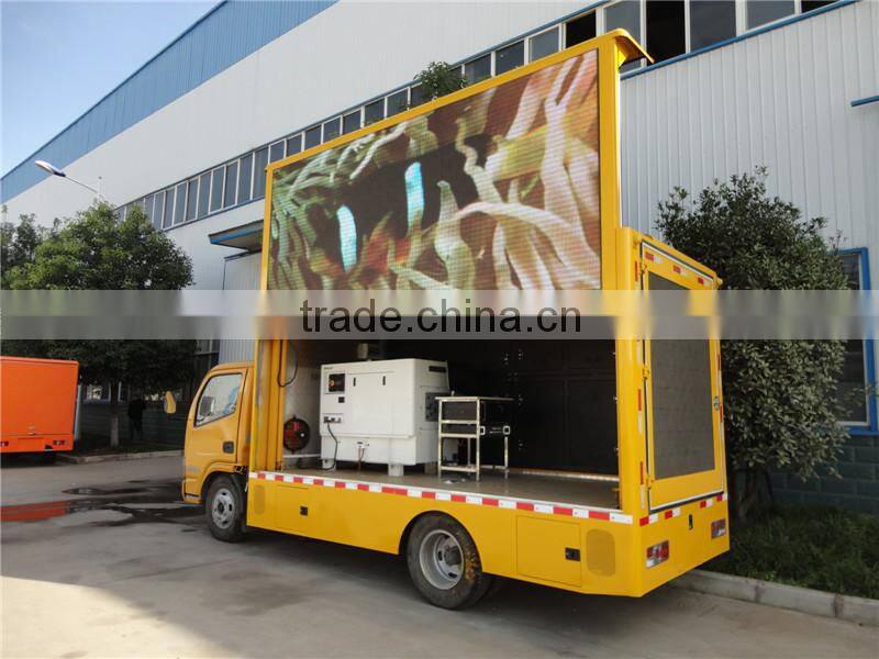New design foton forland led mobile advertising trucks for sale