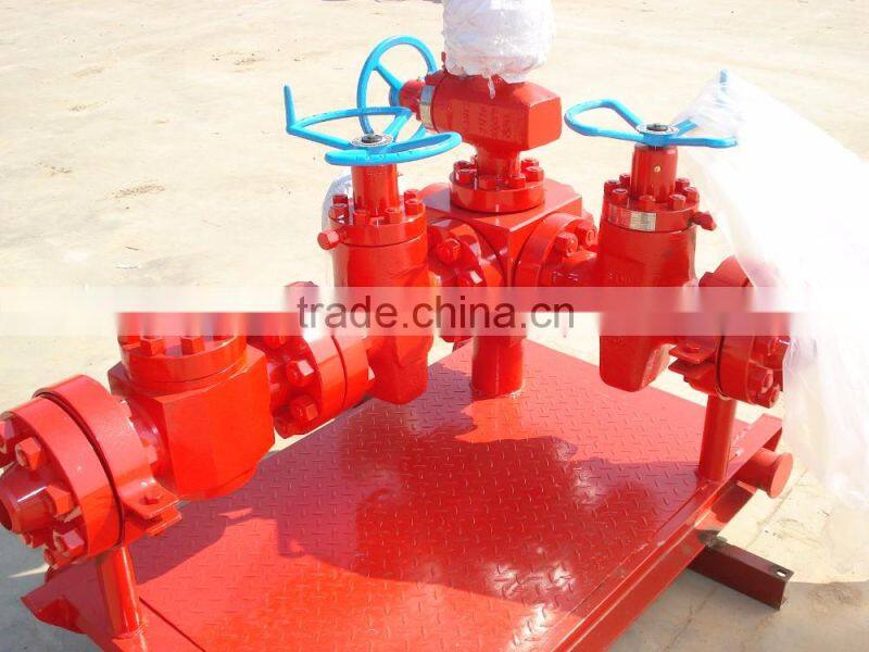 API 16C Choke Manifold And Kill Manifold for underfloor heating For Oil Well Control