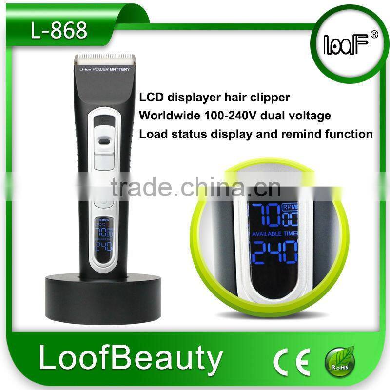 rechargeable hair clipper with KC certificate
