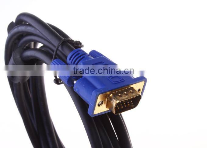 9 Pin 10 Meter VGA to VGA Cable for PC TV
