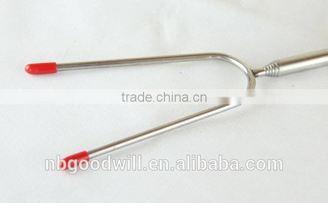 Stainless steel barbecue fork ,Telescopic barbecue fork ,BBQ fork ,