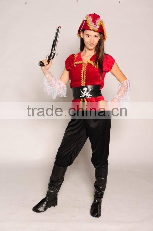 Sexy party women pirate costume fancy dress