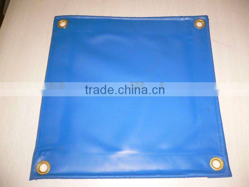 100%Polyester Vinyl Blue Tarpaulin For Swimming Pool Cover