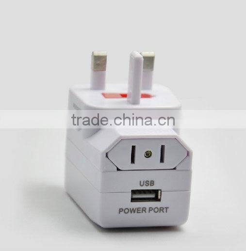 36184# Universal Travel AC Power Adapter USB Charger