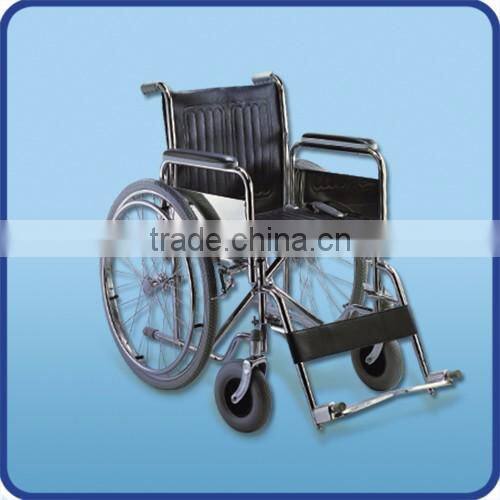 Economical manual Steel stander wheelchair