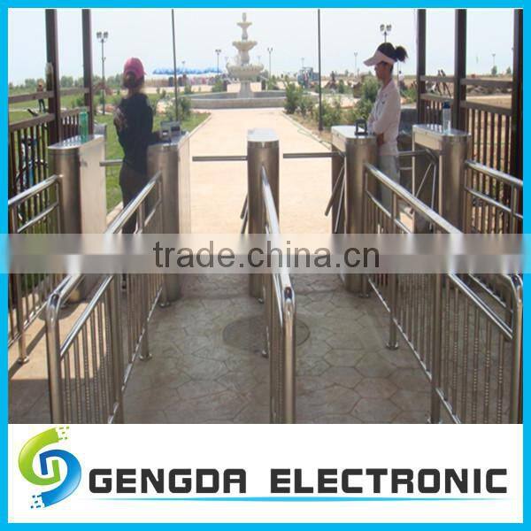 ROTATE TURNSTILE GATE FOR SAFE ENTRANCE