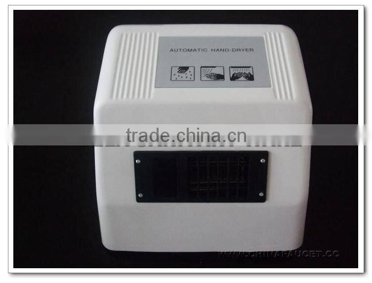 High Speed Low Noise Bathroom Infrared Sensors Hand Dryer with Wall Mounted