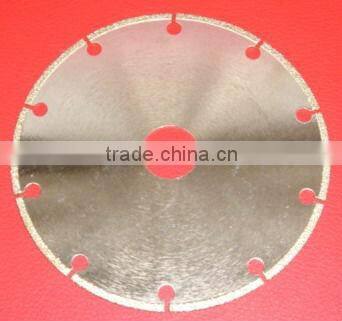 Electroplated Segmented Diamond Blade