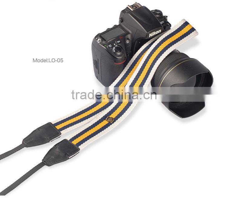 11 styles Universal Colourful Ribbon Pattern D-SLR Camera Strap Shoulder Neck Strap Grip