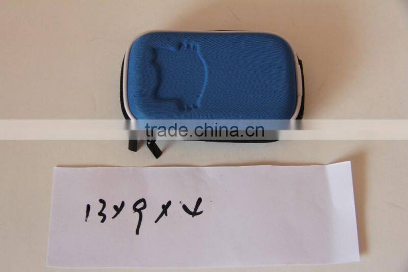 waterproof custom High elastic fabric shinning small EVA hard shell camera case