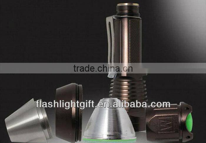 Cree T6 1000 lumen LED jade flashlight