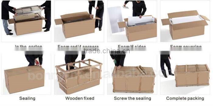 sanitary ware product solid wood bathroom cabinet with single marble sink