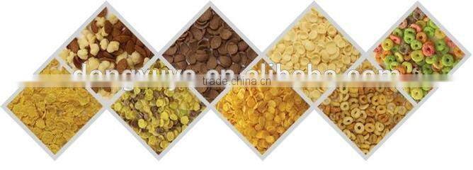 Fully Automatic Stainless Steel Corn Flakes Making Machine Breakfast Cereals Making Machine