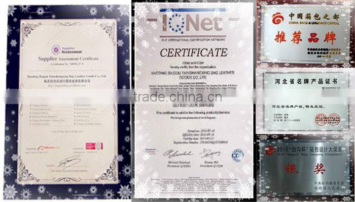 2015 China newest wholesale exported trendy leather handbag for women