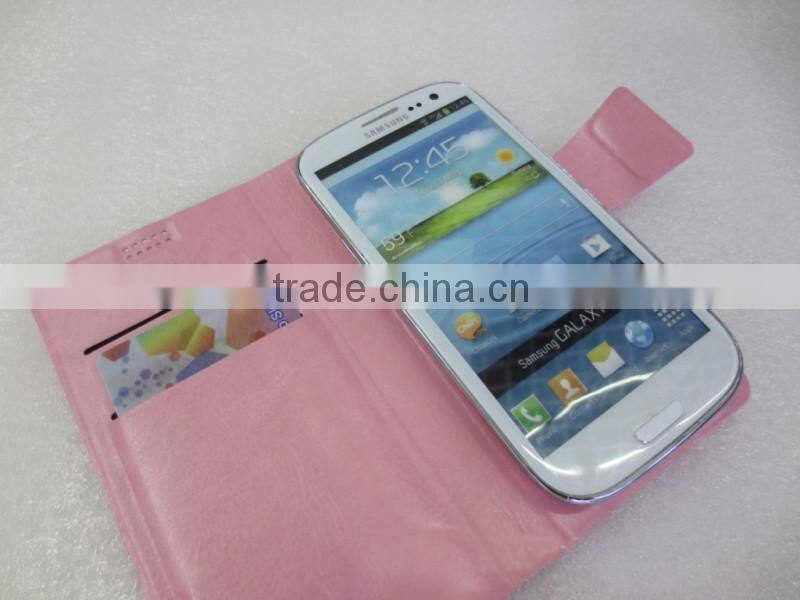 Top sale luxury 4 size universal leather case for mobile phone