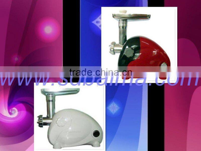 plastic electric meat grinder