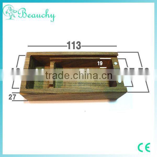 2015 Beauchy wholesale price 18650 mechanical wooden mod clone cheap wooden box mod