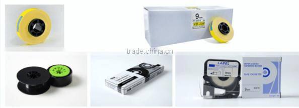 Compatible Max Electronic Lettering printer tape cassette Yellow 9mm*8m LM-TP309YX