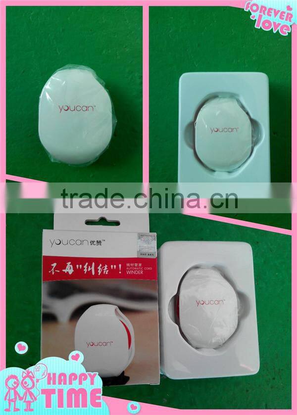 Automatic earphone cable winder for for earphone,headphone,data cable,charging cable