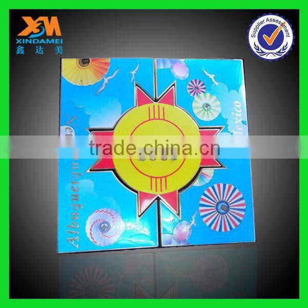 Metal crafts lapel pins free design Chinese manufacturers