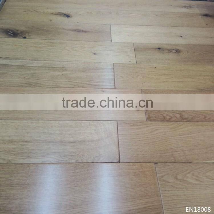 Handwork Wax Oil Oak Engineered Wood Flooring Best Prices