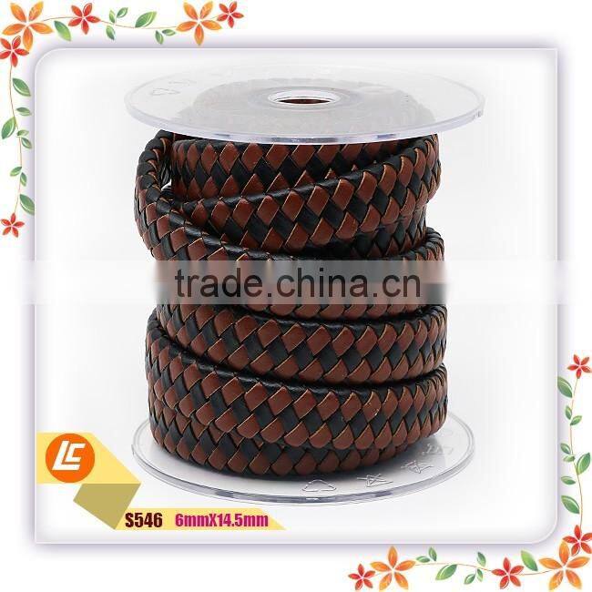 5mm X 11mm Bolo Plain Leather Cord Wholesale Price for 100 Meters
