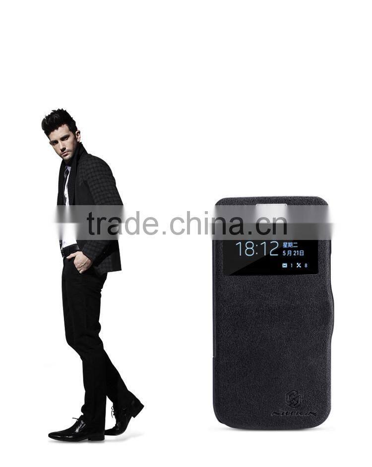 For Samsung I9190(GALAXY 4 Mini)V-series Leather Case