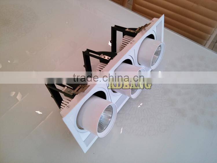 High Efficiency top quality 2*40w led track spot light