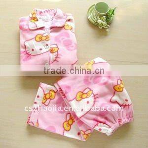 Two-side brushed one-side antipilling custom print polar fleece fabric ZJ047