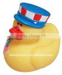 Holiday Shaped Vinyl Soft Duck Baby Bath Kids Toys for promotion