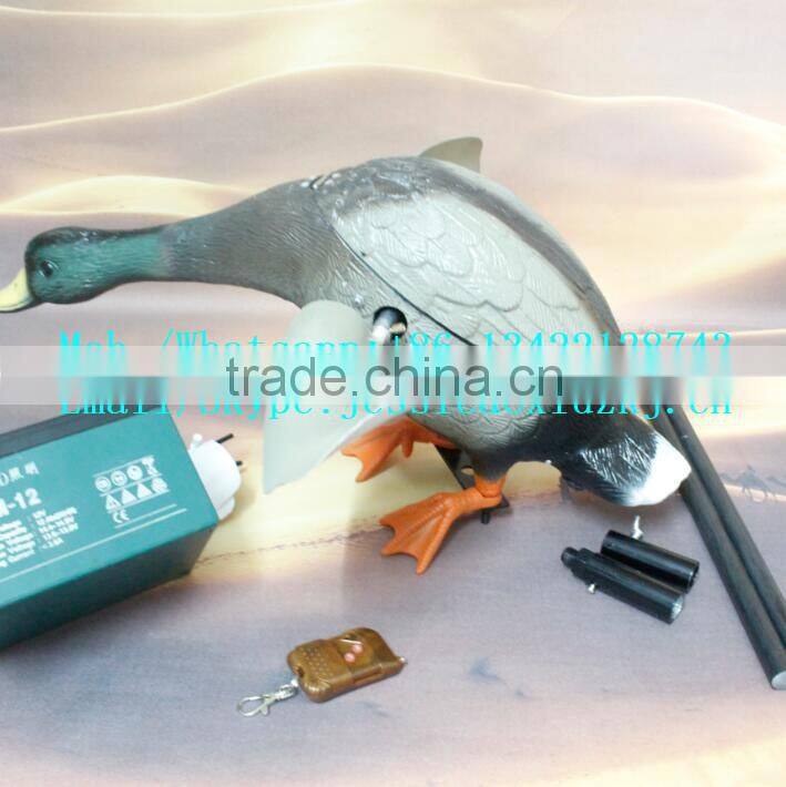 2016 wholesale 12V plastic duck hunting equipment remote control duck