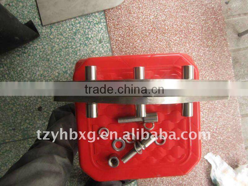 Stainless steel Glass clamp