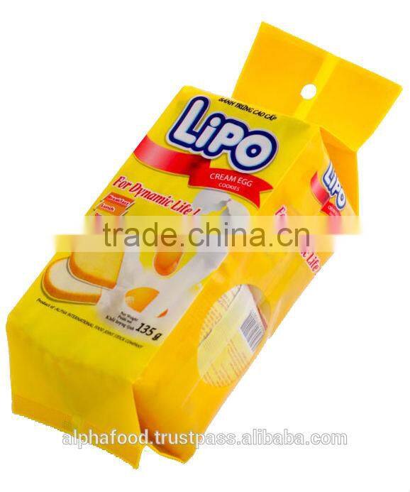 USEFUL PACKAGE - LIPO Cream 135G/bag Egg cookies