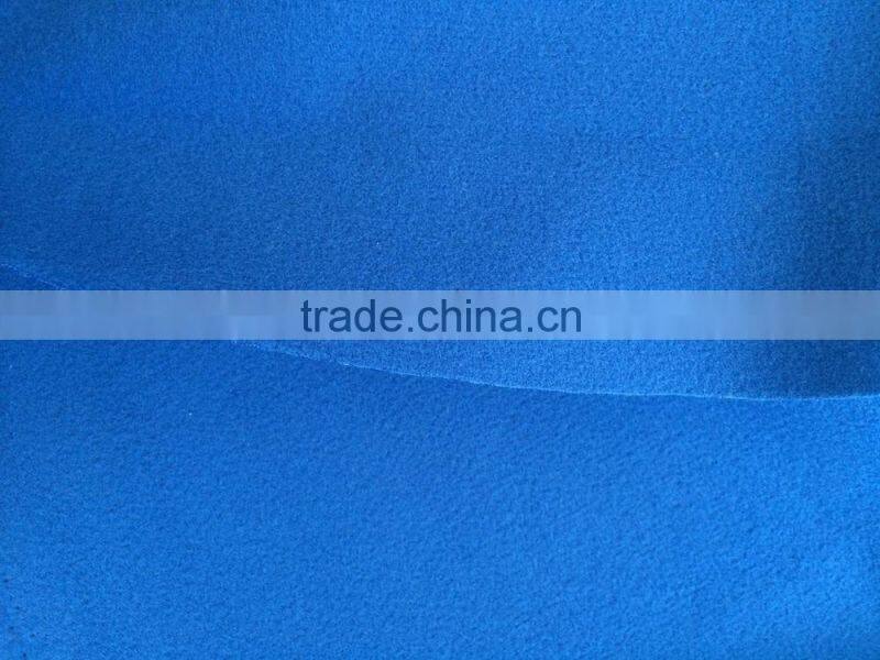 Good quality and cheap 100% polyester tricot brushed fabric