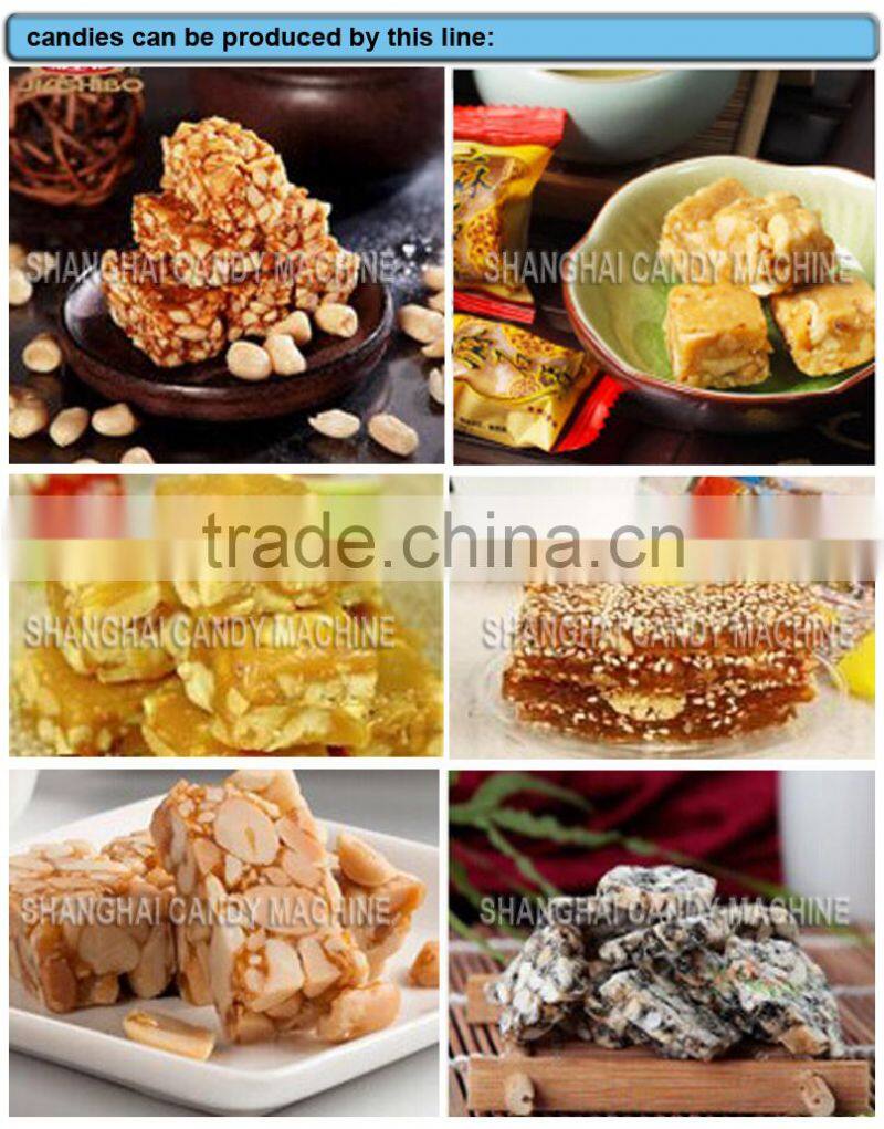 Healthy snack peanut candy bar making machine in Shanghai