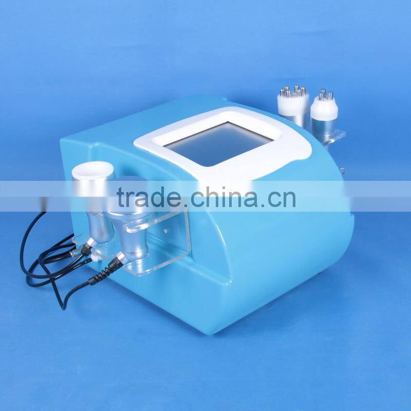 4 in 1 body liposuction vacuum cavitation rf device