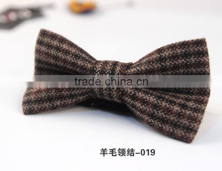 Wool Bow Ties/ Men Wool Bow Ties/ 100%Woo Bow Ties