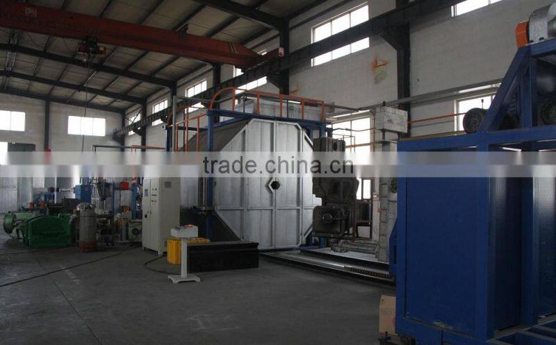 Rotomolding machine for tanks