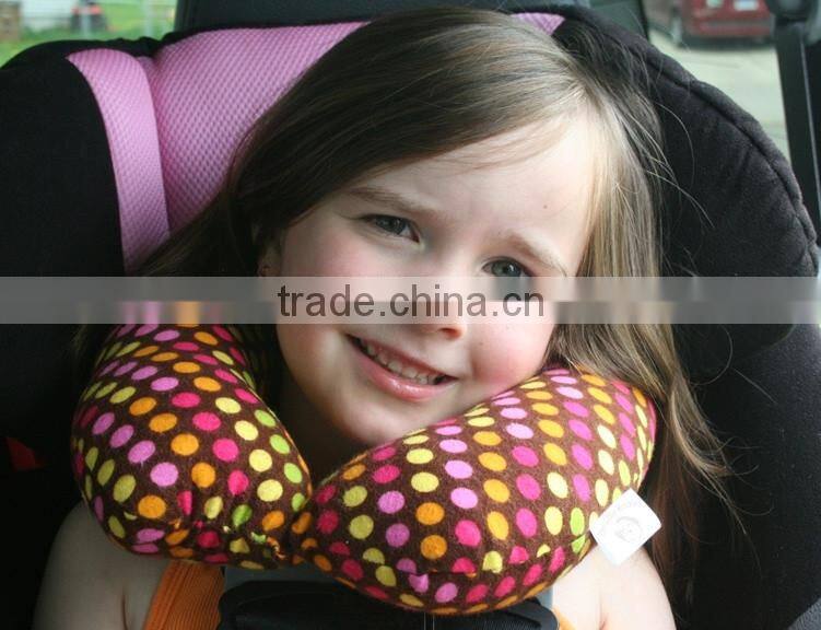 2016 New Arrival Keep Baby Nice Plain Color U Shaped Travel Baby Neck Pillow