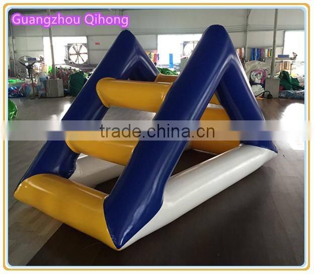 giant inflatable water blob catapult inflatsble pillow trampoline lake river toys adventure water sport game for adult and kid