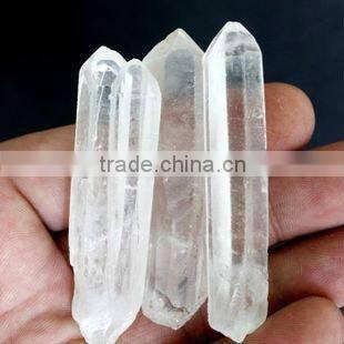 Natural Rock Raw Clear Quartz Point