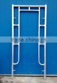 H-frame scaffolding system used in construction/ construction
